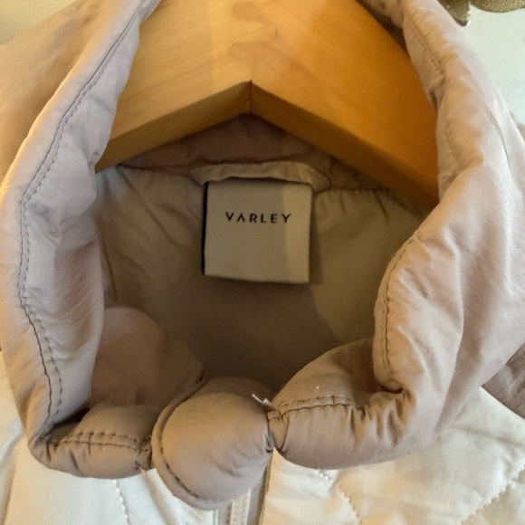 Varley Maher Quilted Vest - Mauve & Tan S - Picture 8 of 9